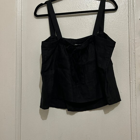 NWT J.Crew Bow-Back Linen Top | Size Medium - Picture 9 of 15